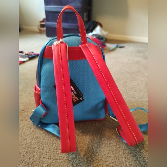 Loungefly Ms. Marvel Mini Backpack NWT - Picture 5 of 8